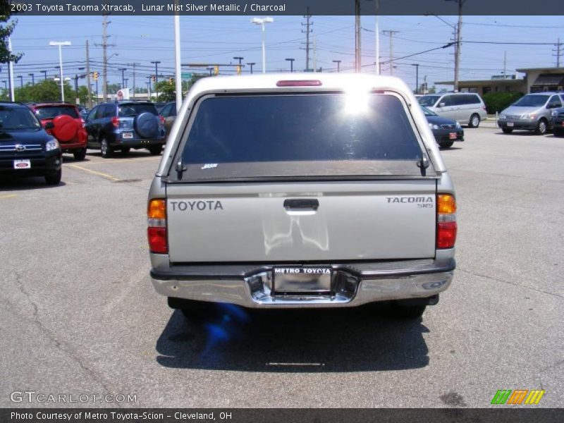 Lunar Mist Silver Metallic / Charcoal 2003 Toyota Tacoma Xtracab