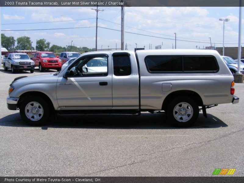 Lunar Mist Silver Metallic / Charcoal 2003 Toyota Tacoma Xtracab