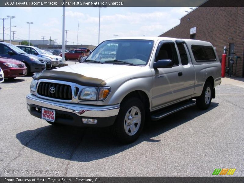 Lunar Mist Silver Metallic / Charcoal 2003 Toyota Tacoma Xtracab