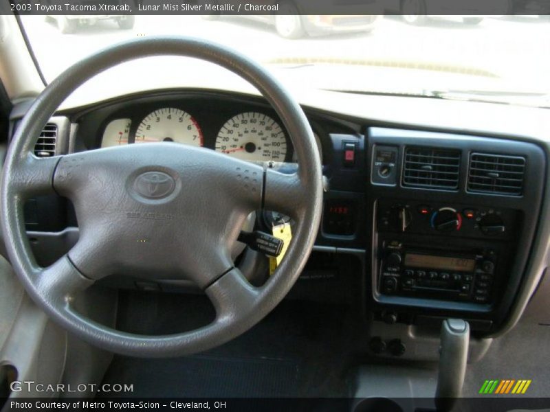Lunar Mist Silver Metallic / Charcoal 2003 Toyota Tacoma Xtracab