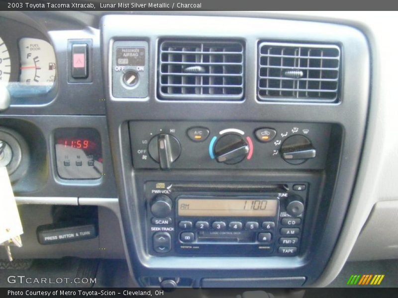 Lunar Mist Silver Metallic / Charcoal 2003 Toyota Tacoma Xtracab