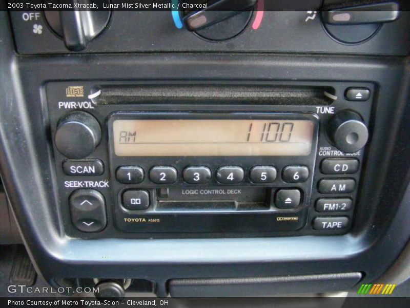 Lunar Mist Silver Metallic / Charcoal 2003 Toyota Tacoma Xtracab