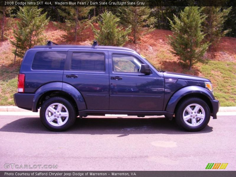 Modern Blue Pearl / Dark Slate Gray/Light Slate Gray 2008 Dodge Nitro SXT 4x4