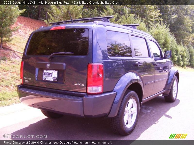 Modern Blue Pearl / Dark Slate Gray/Light Slate Gray 2008 Dodge Nitro SXT 4x4