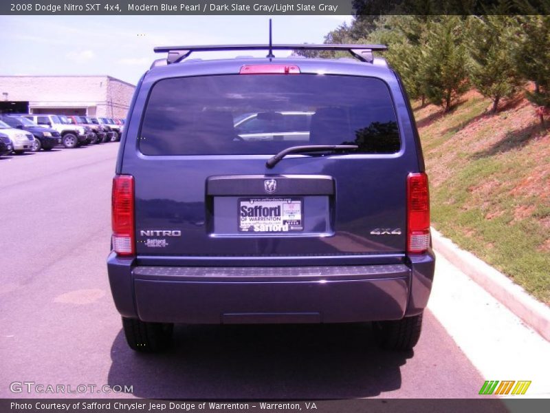 Modern Blue Pearl / Dark Slate Gray/Light Slate Gray 2008 Dodge Nitro SXT 4x4