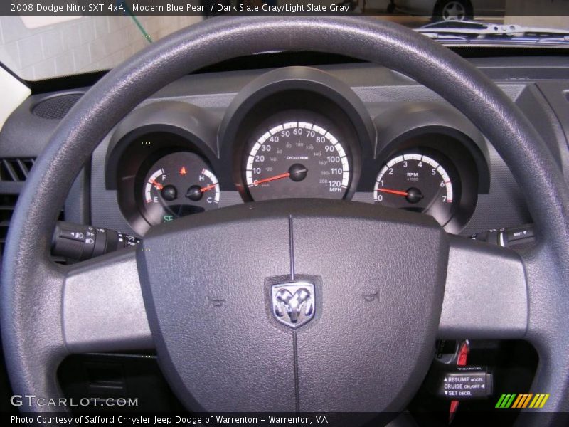 Modern Blue Pearl / Dark Slate Gray/Light Slate Gray 2008 Dodge Nitro SXT 4x4