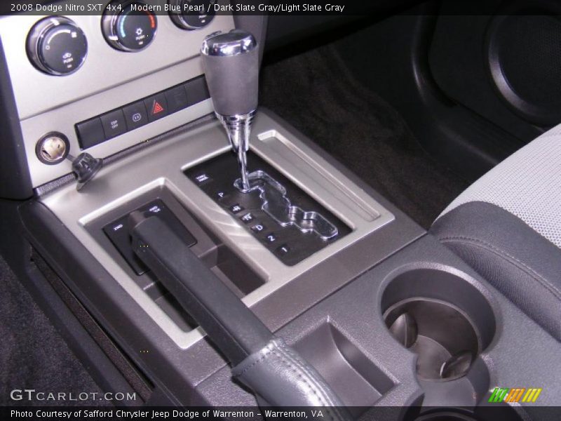 Modern Blue Pearl / Dark Slate Gray/Light Slate Gray 2008 Dodge Nitro SXT 4x4