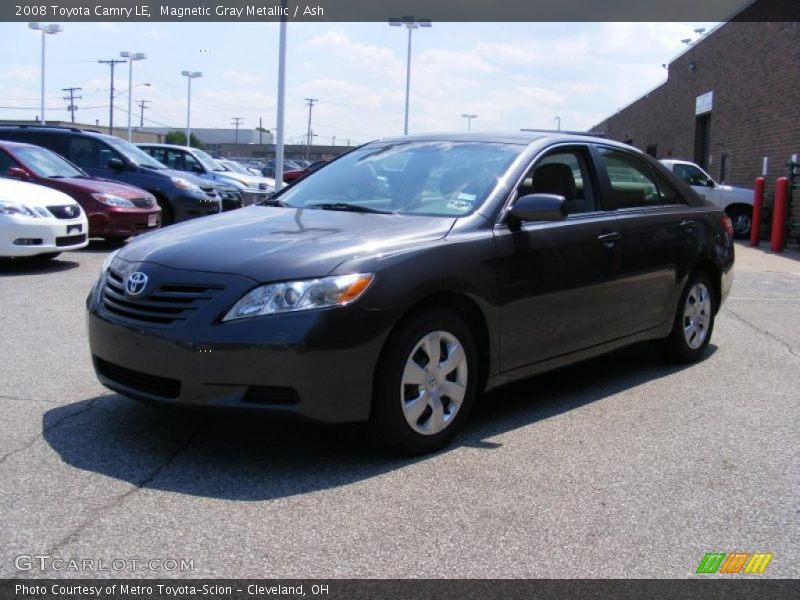 Magnetic Gray Metallic / Ash 2008 Toyota Camry LE