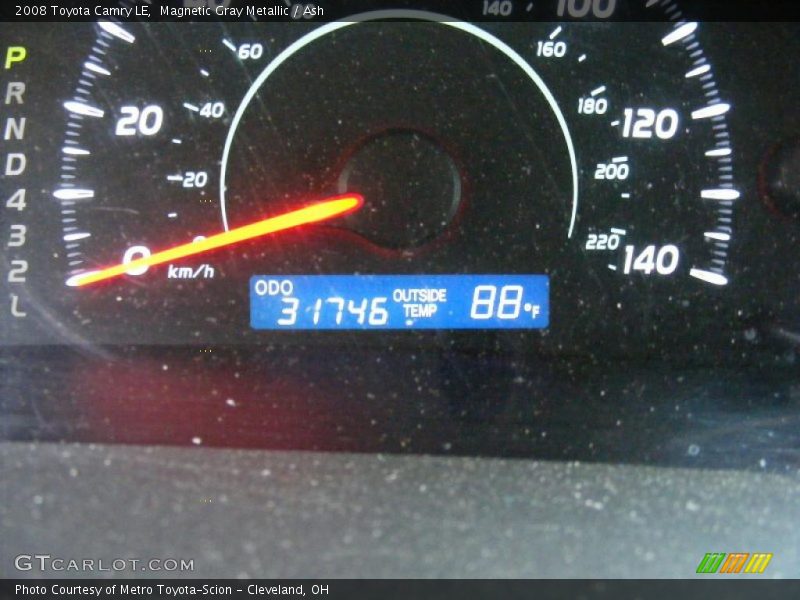Magnetic Gray Metallic / Ash 2008 Toyota Camry LE