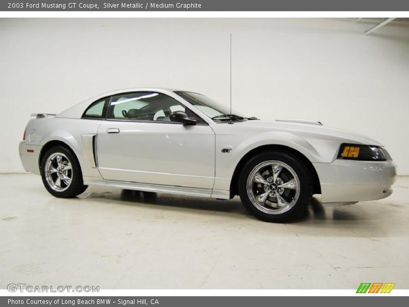 Silver Metallic / Medium Graphite 2003 Ford Mustang GT Coupe