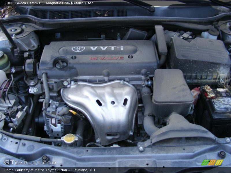 Magnetic Gray Metallic / Ash 2008 Toyota Camry LE