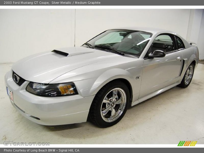 Silver Metallic / Medium Graphite 2003 Ford Mustang GT Coupe