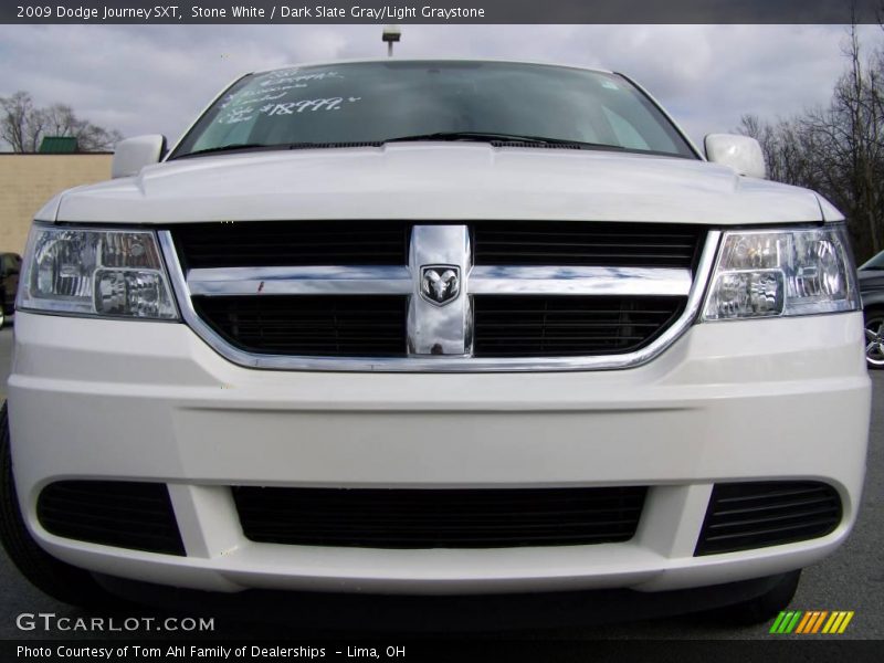 Stone White / Dark Slate Gray/Light Graystone 2009 Dodge Journey SXT