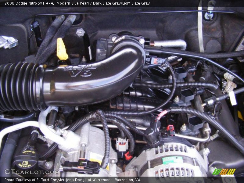 Modern Blue Pearl / Dark Slate Gray/Light Slate Gray 2008 Dodge Nitro SXT 4x4
