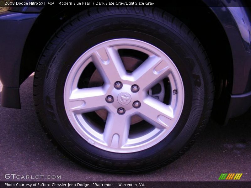 Modern Blue Pearl / Dark Slate Gray/Light Slate Gray 2008 Dodge Nitro SXT 4x4