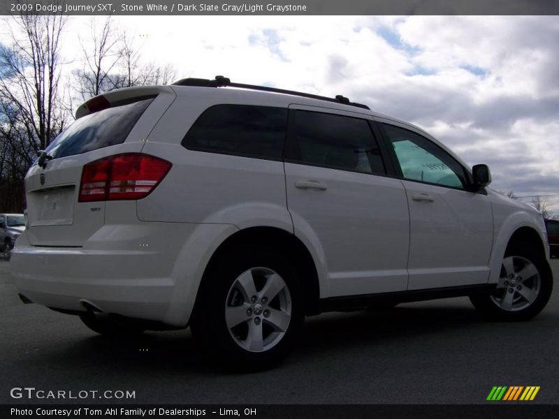 Stone White / Dark Slate Gray/Light Graystone 2009 Dodge Journey SXT