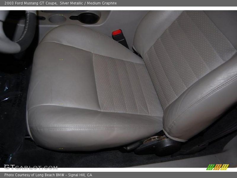 Silver Metallic / Medium Graphite 2003 Ford Mustang GT Coupe