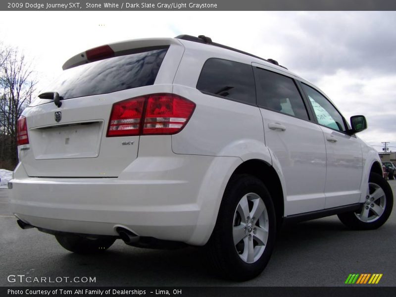 Stone White / Dark Slate Gray/Light Graystone 2009 Dodge Journey SXT