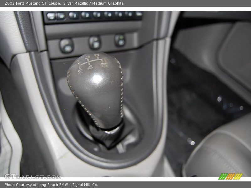 Silver Metallic / Medium Graphite 2003 Ford Mustang GT Coupe