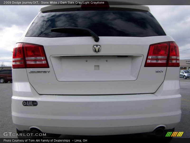 Stone White / Dark Slate Gray/Light Graystone 2009 Dodge Journey SXT