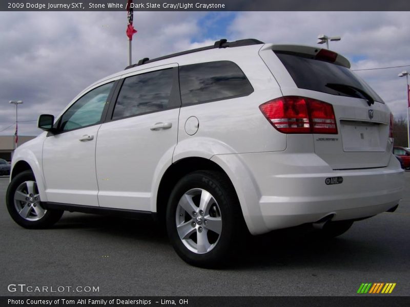 Stone White / Dark Slate Gray/Light Graystone 2009 Dodge Journey SXT