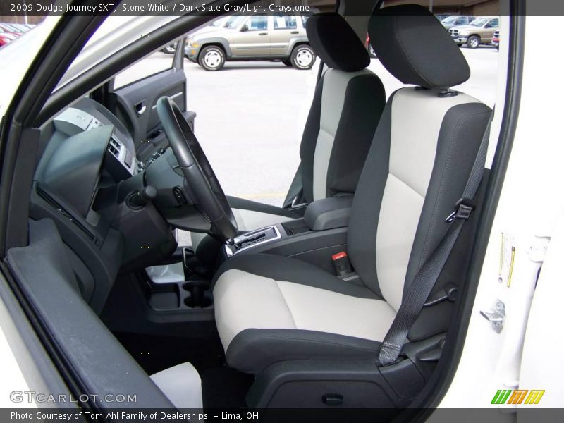 Stone White / Dark Slate Gray/Light Graystone 2009 Dodge Journey SXT