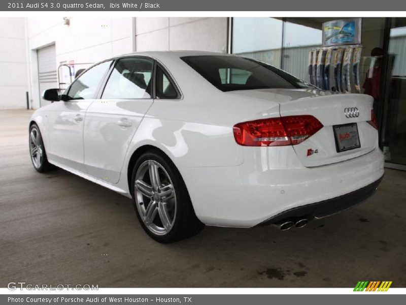 Ibis White / Black 2011 Audi S4 3.0 quattro Sedan