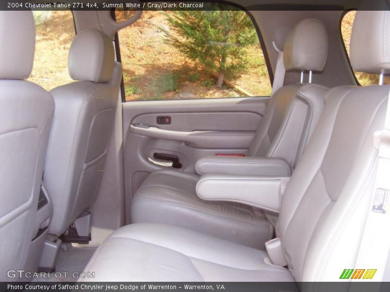 Summit White / Gray/Dark Charcoal 2004 Chevrolet Tahoe Z71 4x4