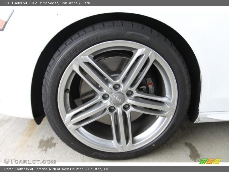 Ibis White / Black 2011 Audi S4 3.0 quattro Sedan