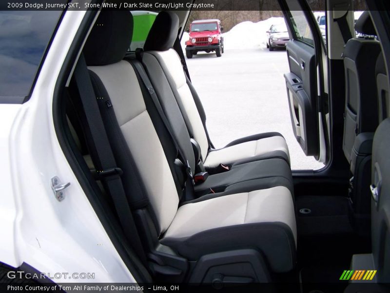 Stone White / Dark Slate Gray/Light Graystone 2009 Dodge Journey SXT
