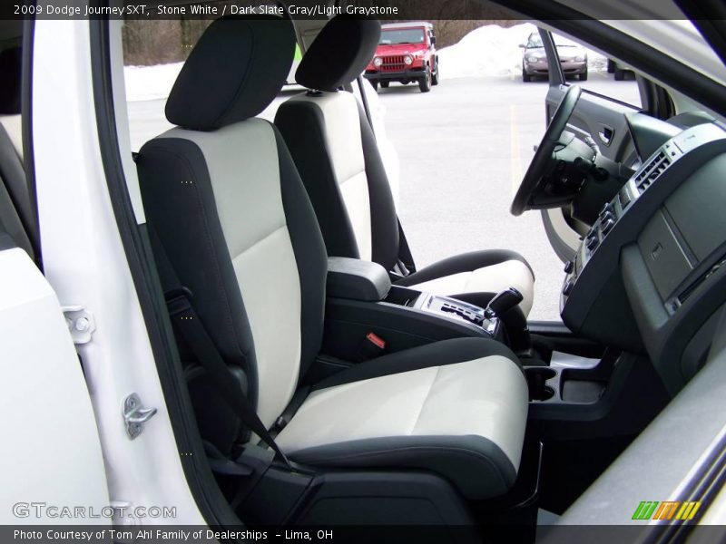 Stone White / Dark Slate Gray/Light Graystone 2009 Dodge Journey SXT