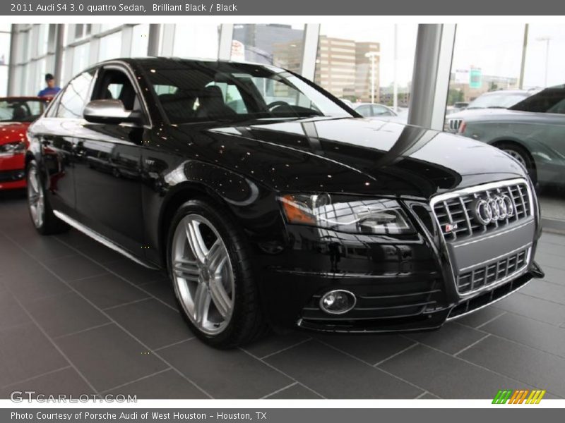 Brilliant Black / Black 2011 Audi S4 3.0 quattro Sedan
