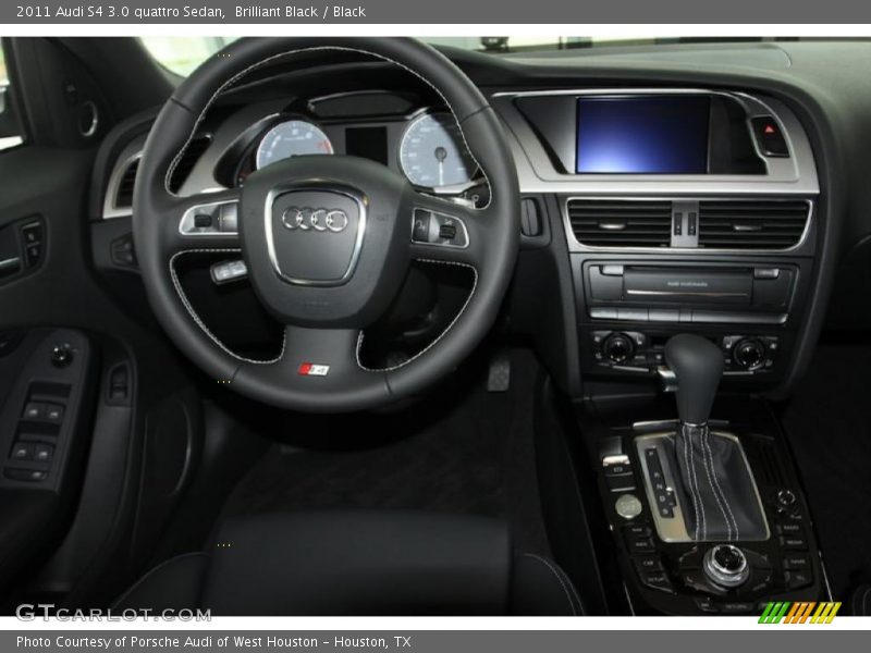 Brilliant Black / Black 2011 Audi S4 3.0 quattro Sedan
