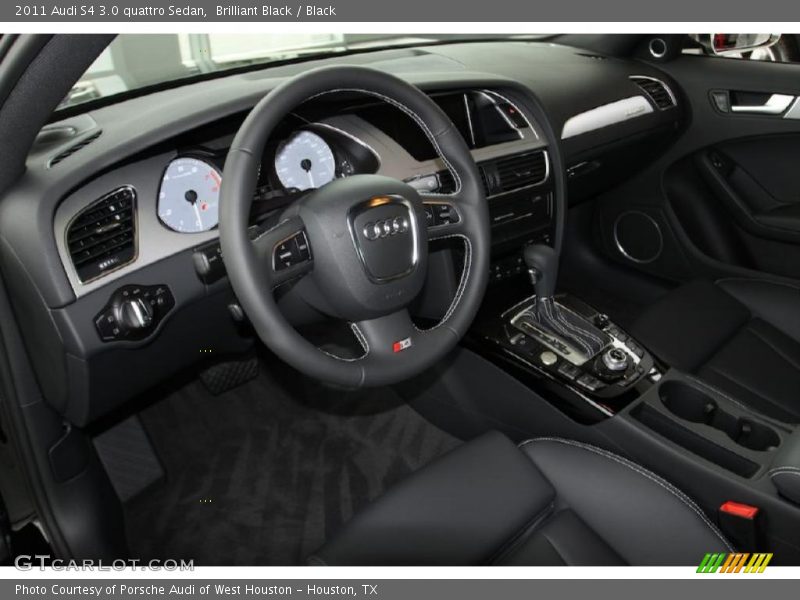 Brilliant Black / Black 2011 Audi S4 3.0 quattro Sedan