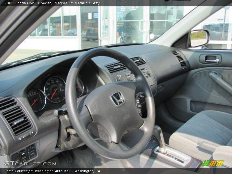 Magnesium Metallic / Gray 2005 Honda Civic EX Sedan