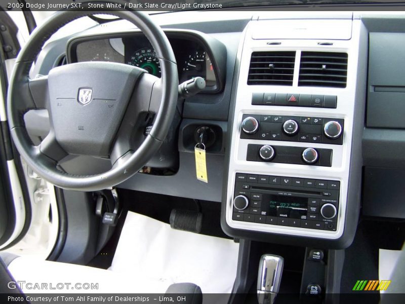 Stone White / Dark Slate Gray/Light Graystone 2009 Dodge Journey SXT