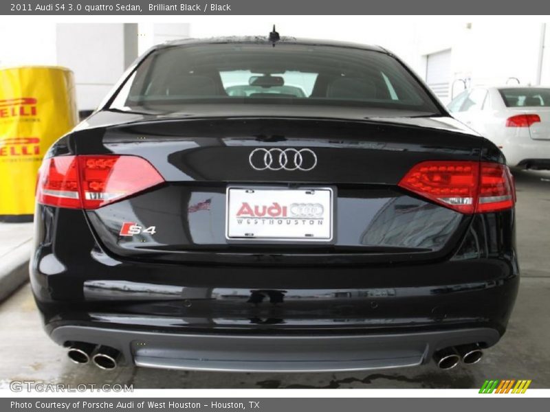Brilliant Black / Black 2011 Audi S4 3.0 quattro Sedan