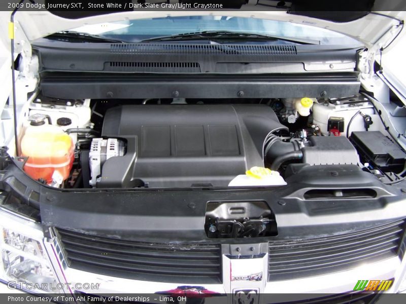 Stone White / Dark Slate Gray/Light Graystone 2009 Dodge Journey SXT