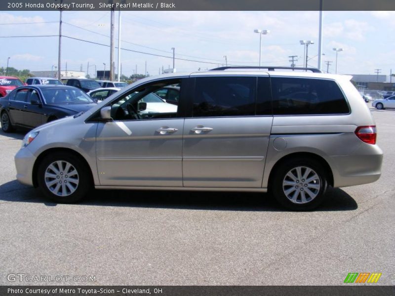 Silver Pearl Metallic / Black 2005 Honda Odyssey Touring