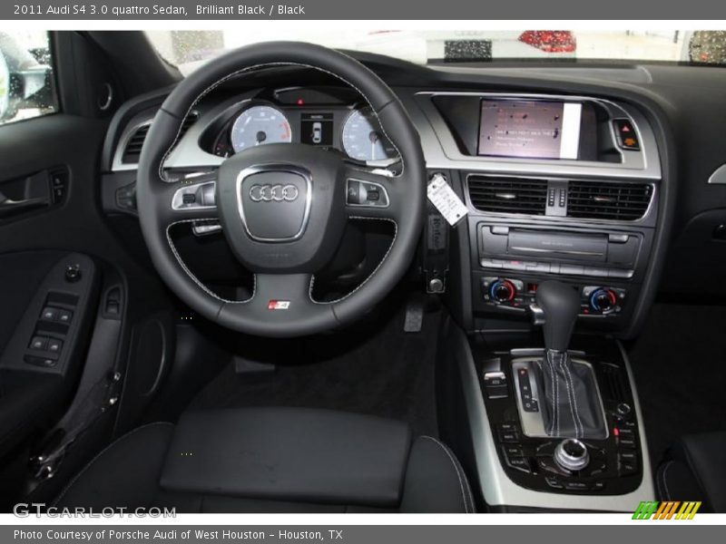 Brilliant Black / Black 2011 Audi S4 3.0 quattro Sedan