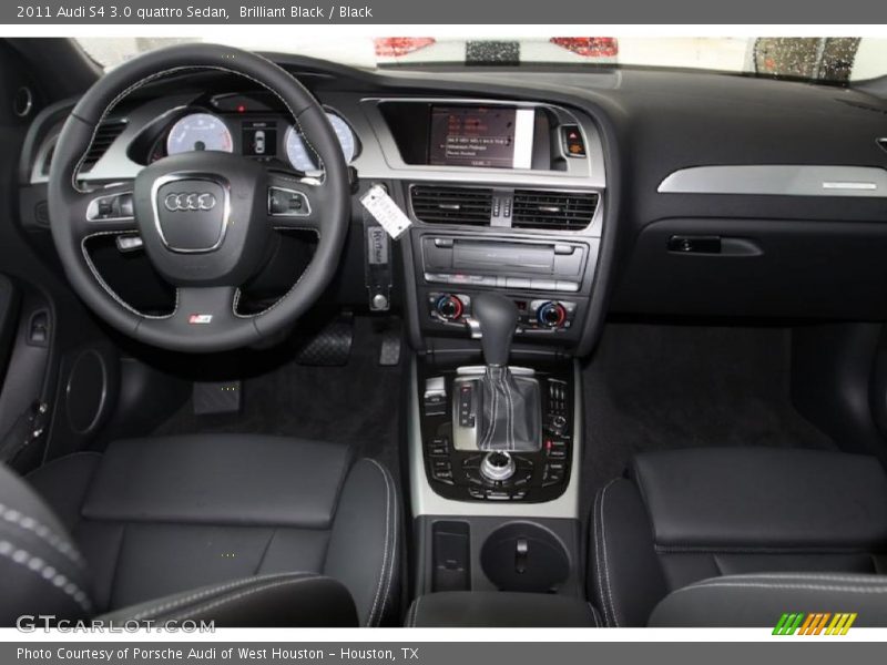 Brilliant Black / Black 2011 Audi S4 3.0 quattro Sedan