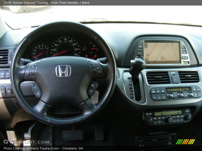 Silver Pearl Metallic / Black 2005 Honda Odyssey Touring