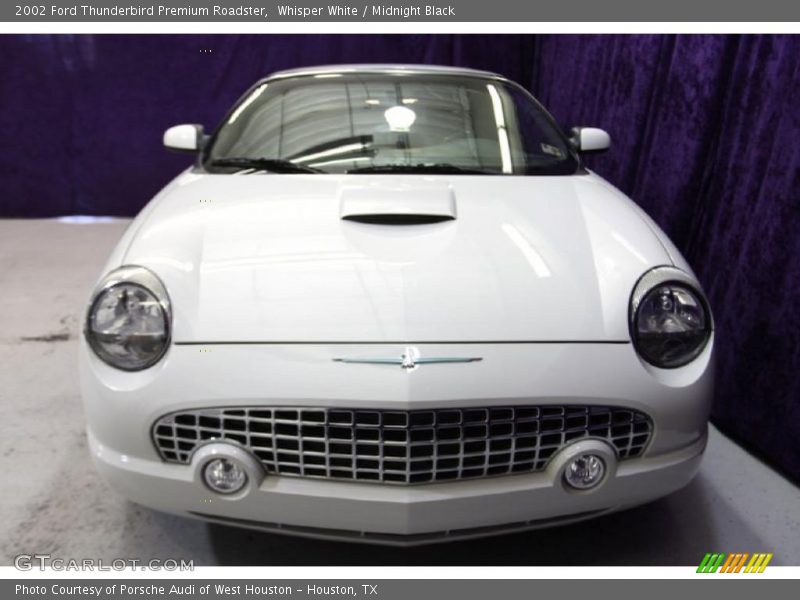 Whisper White / Midnight Black 2002 Ford Thunderbird Premium Roadster