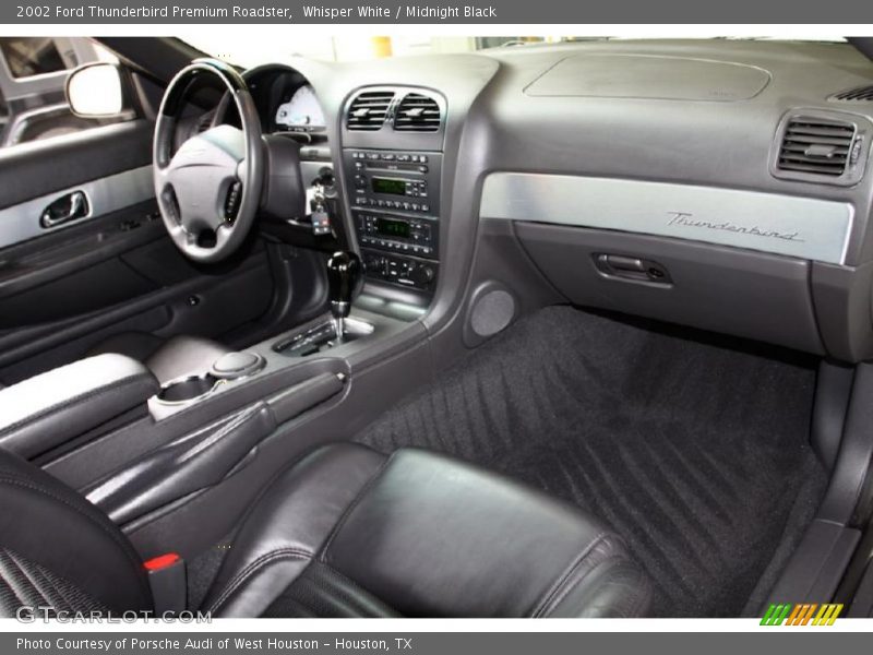 Whisper White / Midnight Black 2002 Ford Thunderbird Premium Roadster