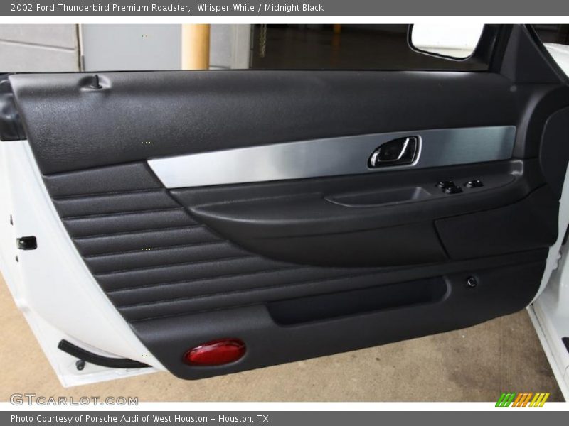 Whisper White / Midnight Black 2002 Ford Thunderbird Premium Roadster