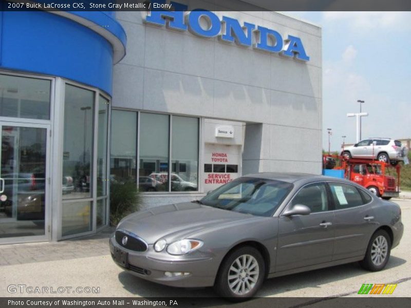 Stone Gray Metallic / Ebony 2007 Buick LaCrosse CXS