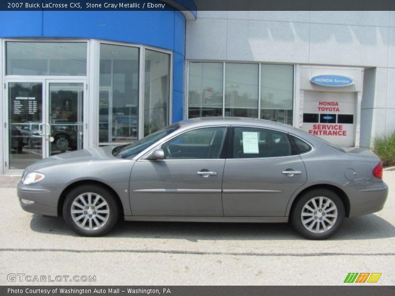Stone Gray Metallic / Ebony 2007 Buick LaCrosse CXS