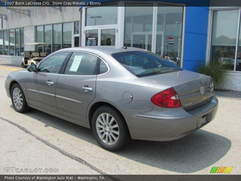 Stone Gray Metallic / Ebony 2007 Buick LaCrosse CXS