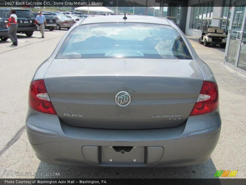 Stone Gray Metallic / Ebony 2007 Buick LaCrosse CXS