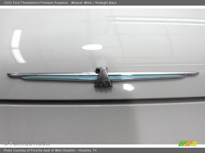 Whisper White / Midnight Black 2002 Ford Thunderbird Premium Roadster